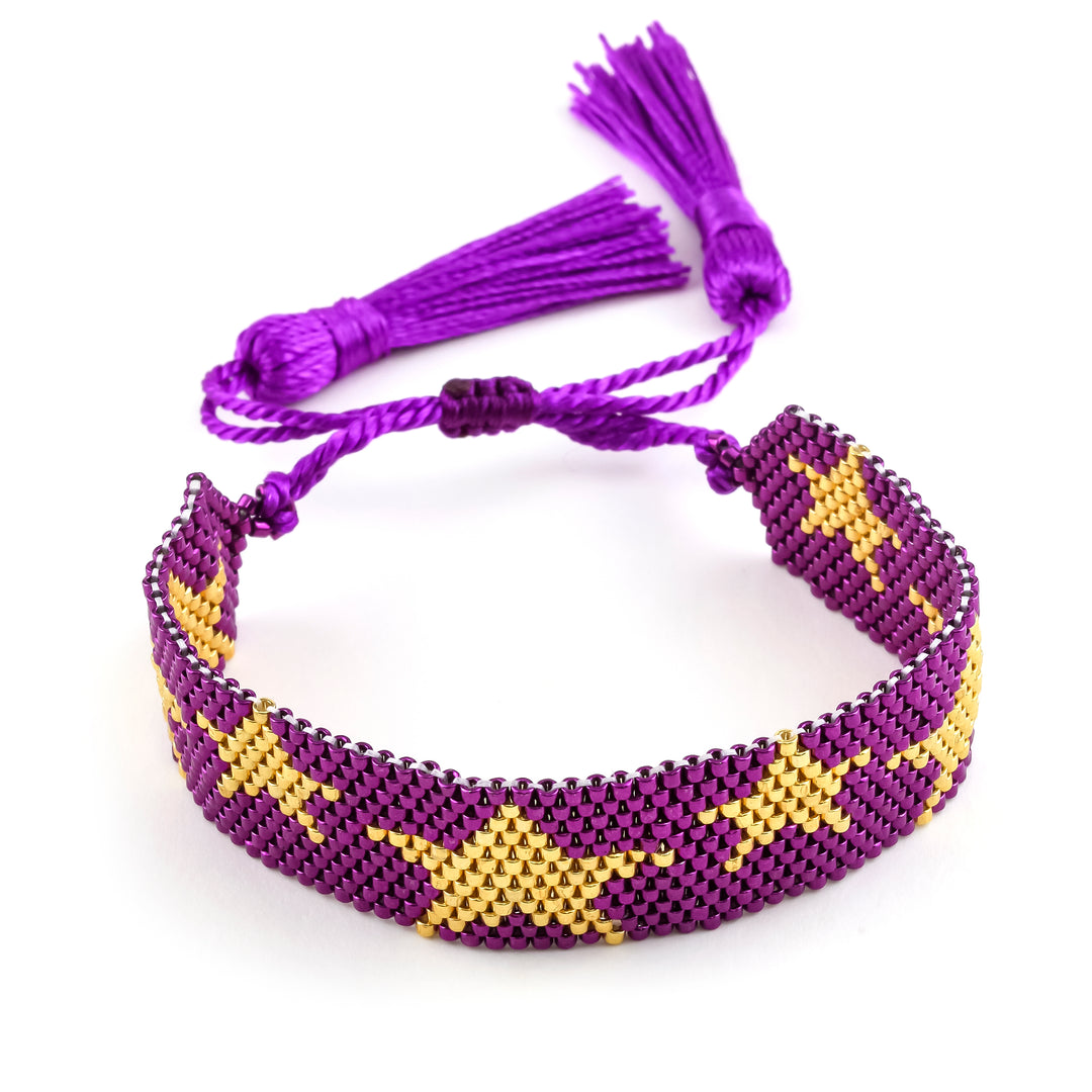 Brandon Pull Beaded Star Single