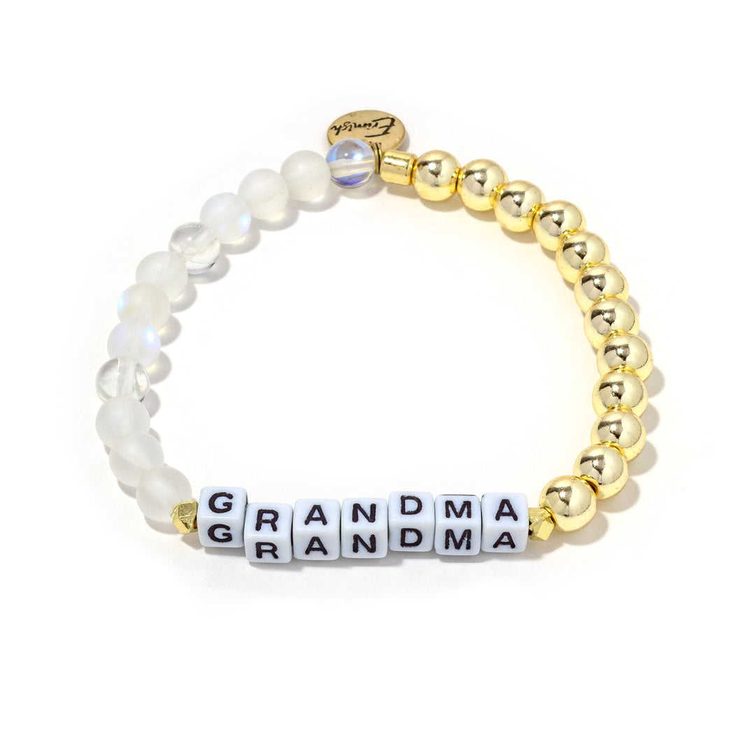 Grandma Gold Mermaid Custom Bracelet