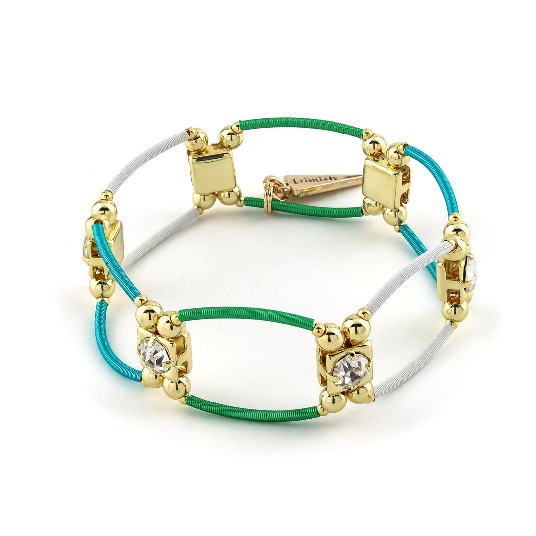 Loopy Bracelet Green
