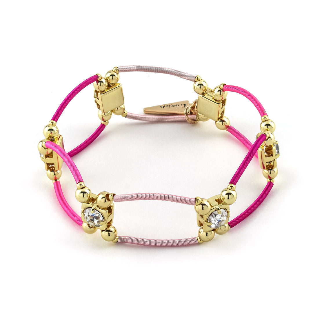 Loopy Bracelet Pink