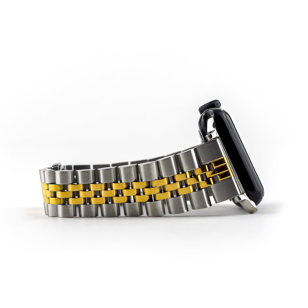 Quinn Apple Watch Band Silver/Gold