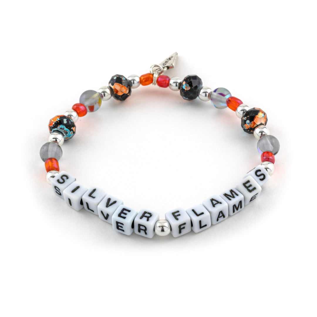 Silver Flames Bracelet