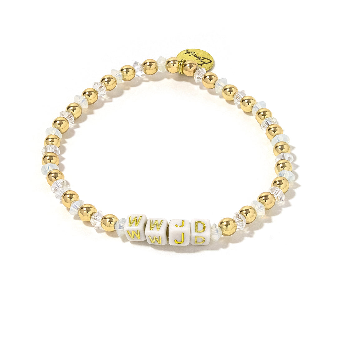 WWJD Gold Bracelet