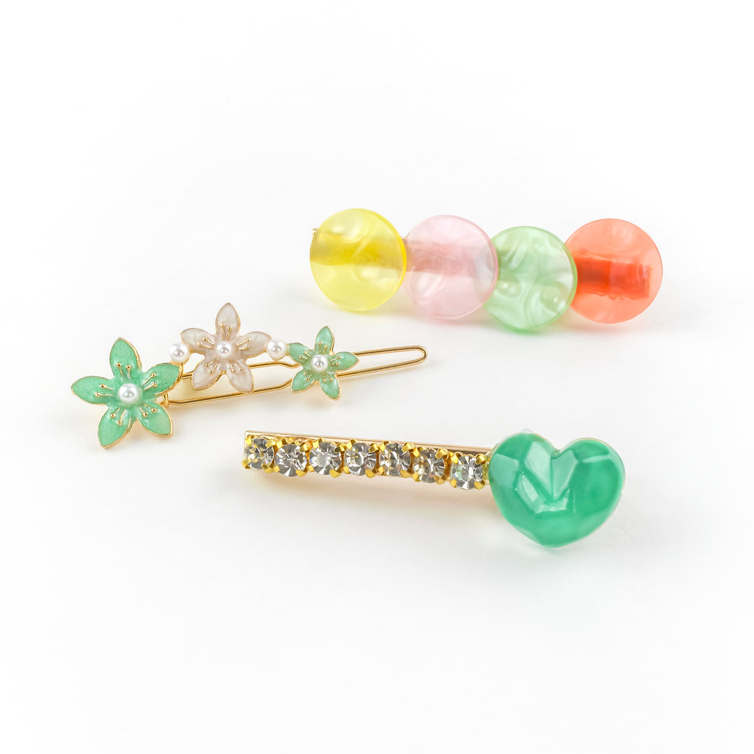 Havana Hair Clip Set