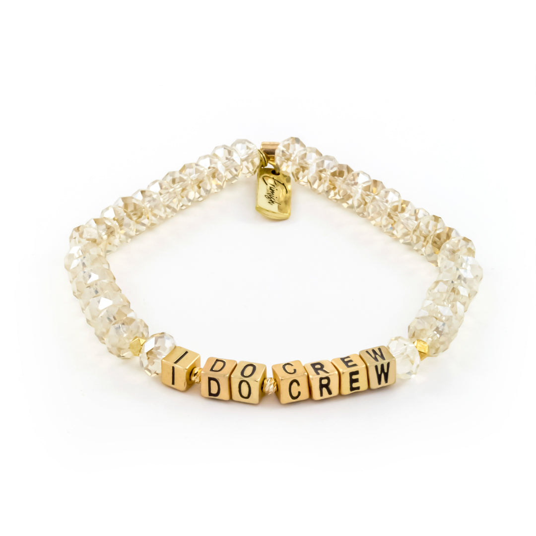 Plus Size I Do Crew Champagne