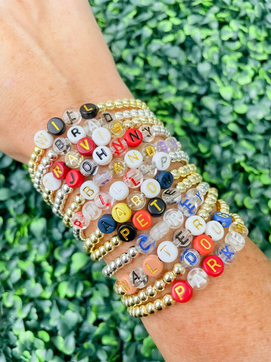 Gameday Custom Name Bracelets