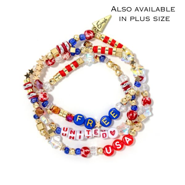 USA Wrap Bracelet