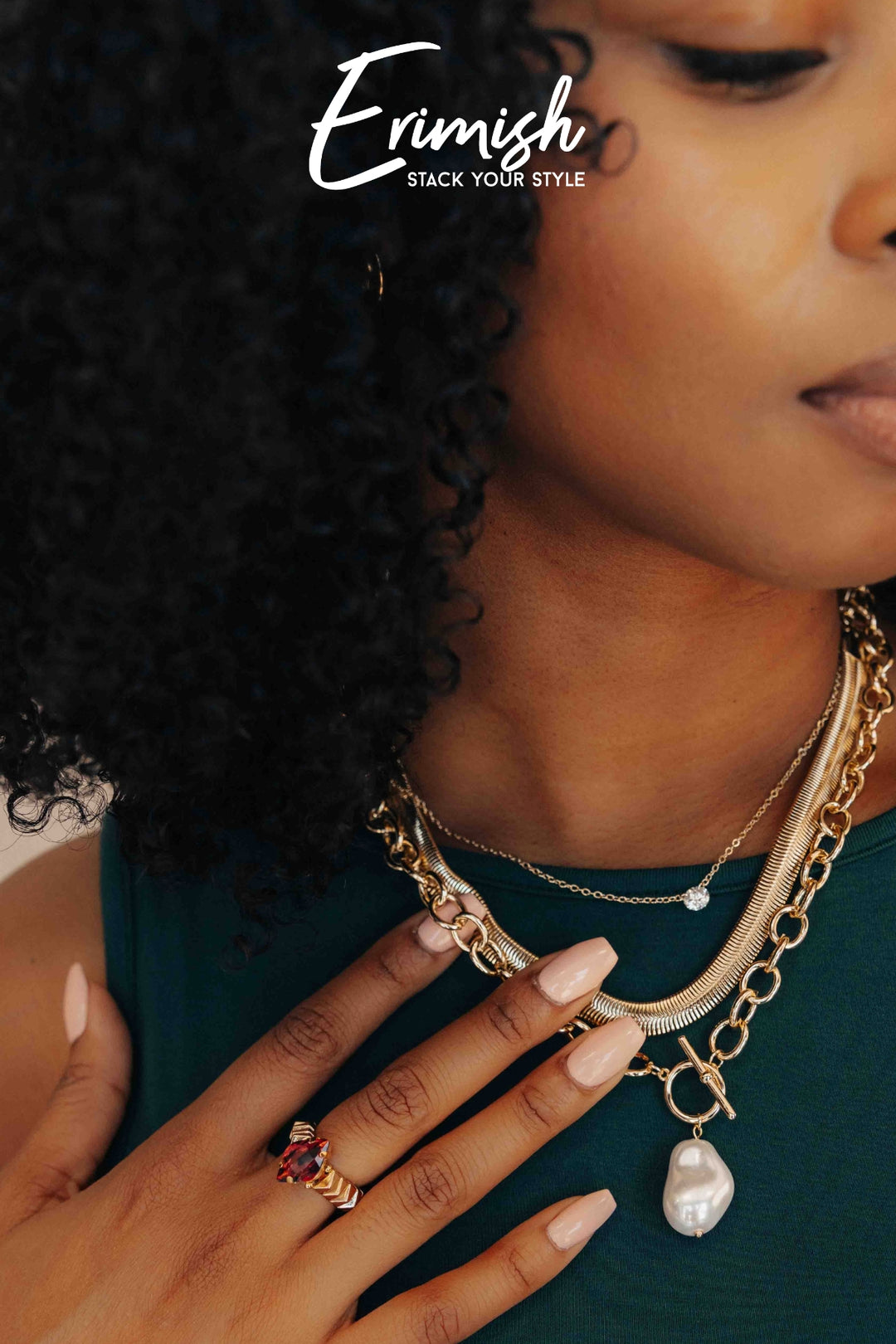 Fall Necklace Stack Photo