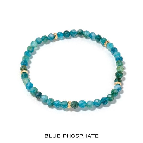 Gemstone Bracelet 4mm