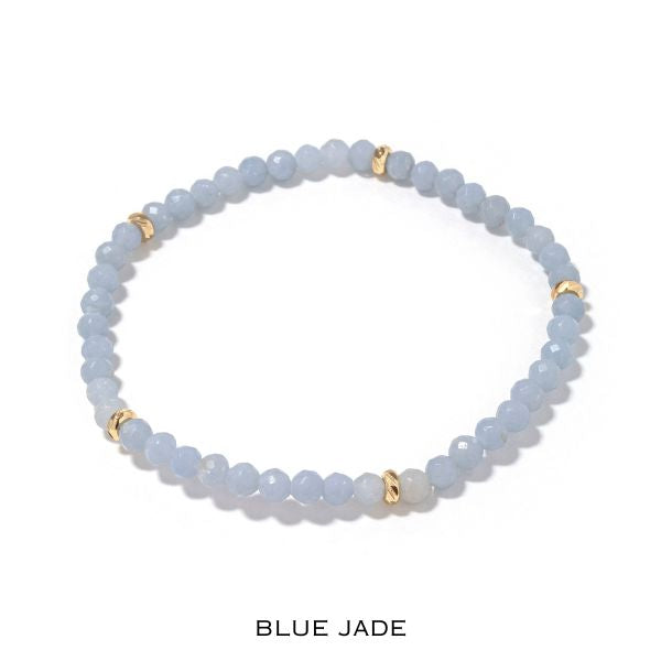 Gemstone Bracelet 4mm