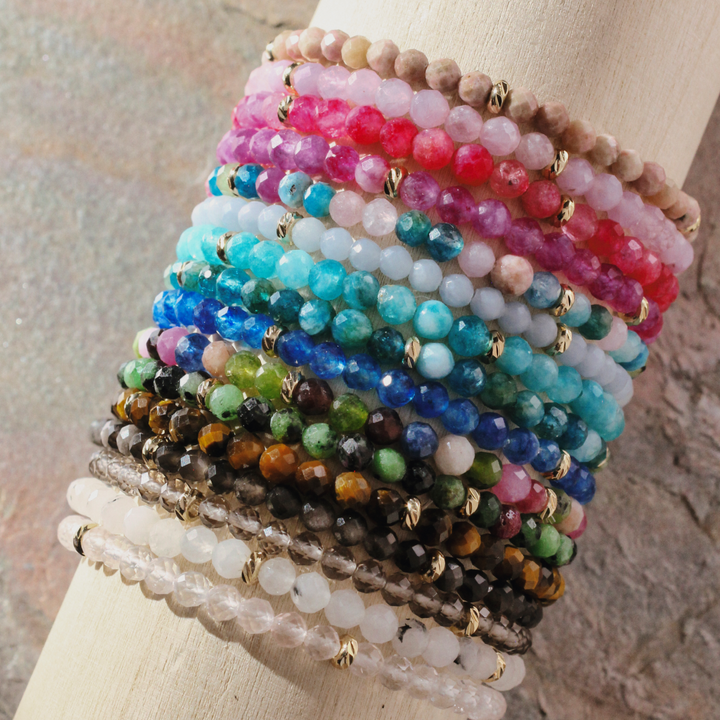 Gemstone Bracelet 4mm