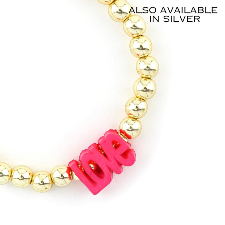 Plus Size Love Bracelet