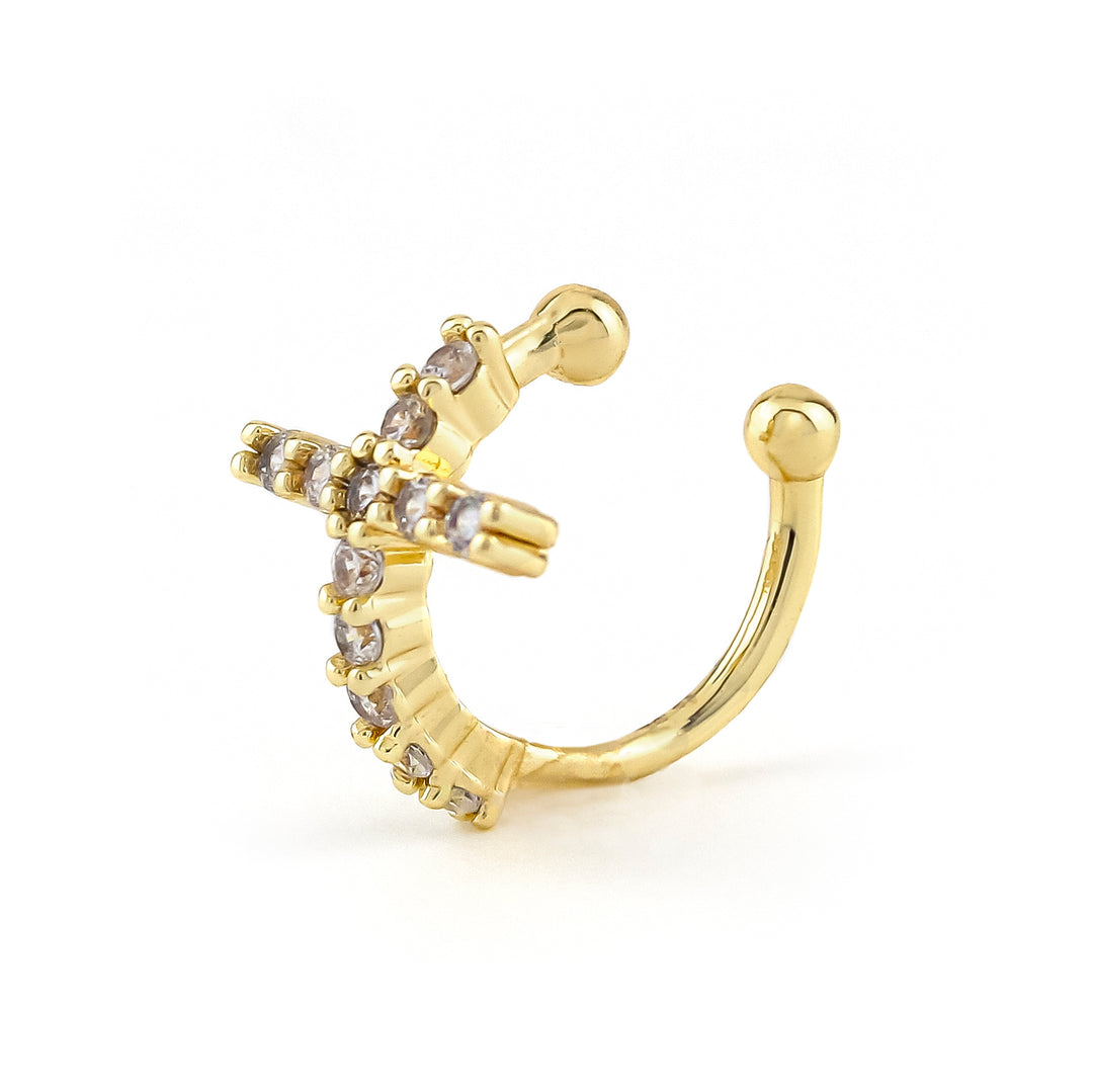 Baby Cross Ear Cuff