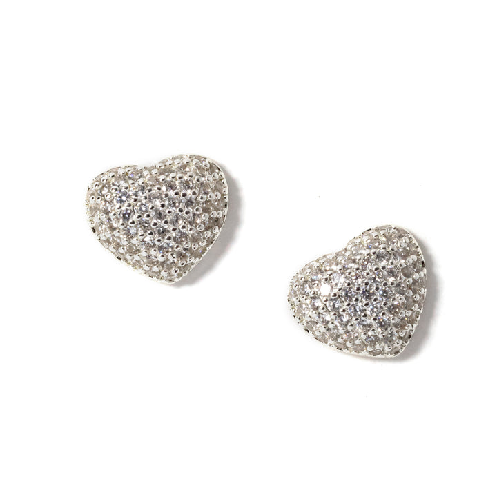 Bubble Heart Earrings