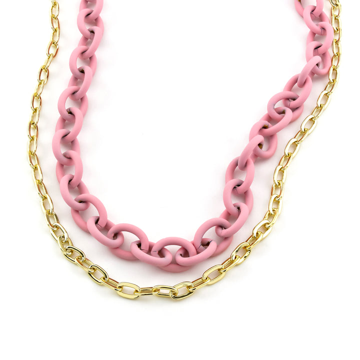 Camila Baby Pink Necklace
