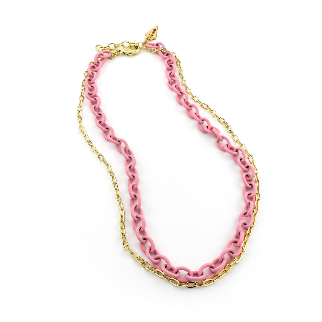Camila Baby Pink Necklace