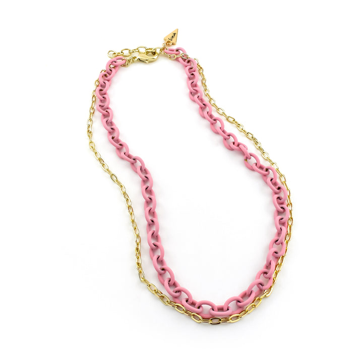 Camila Baby Pink Necklace