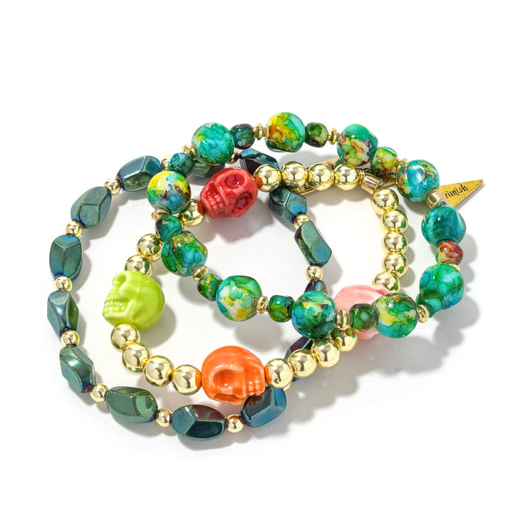 Colorful Skulls Starter Stack