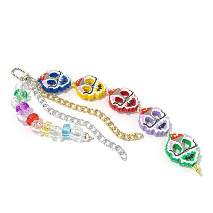 Bag Charm Sugar Skull