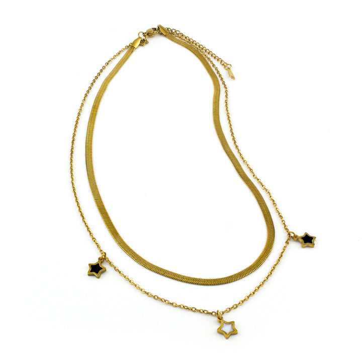 Double Star Necklace