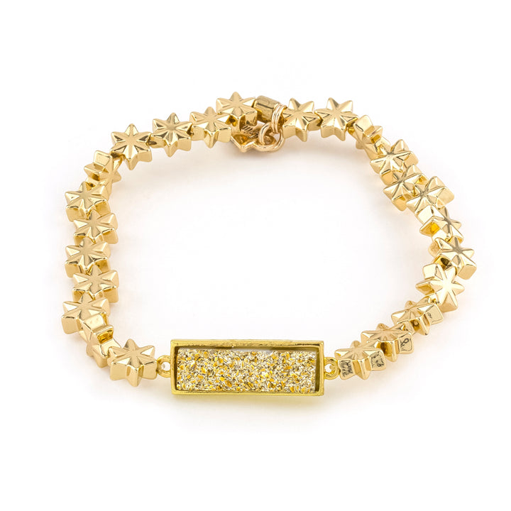 Druzy Star Bracelet