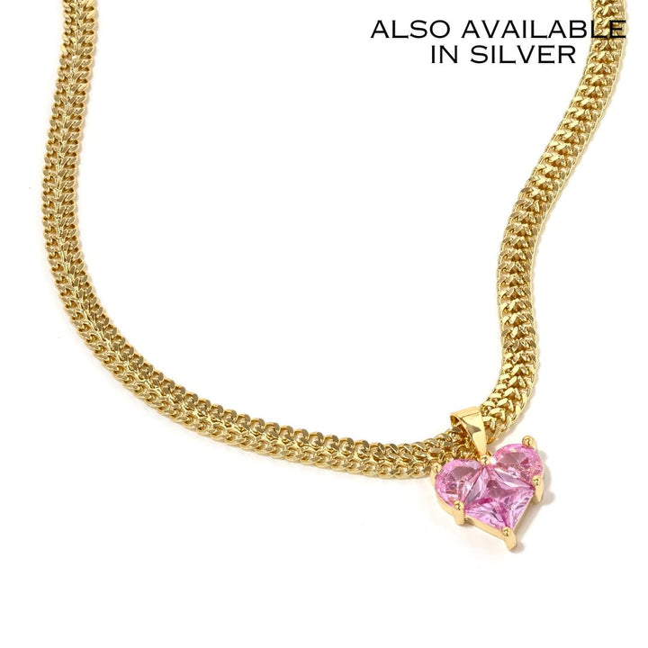 Eva Heart Necklace
