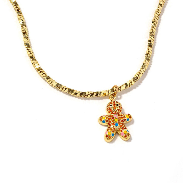 Gingerbread Necklace