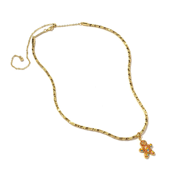 Gingerbread Necklace