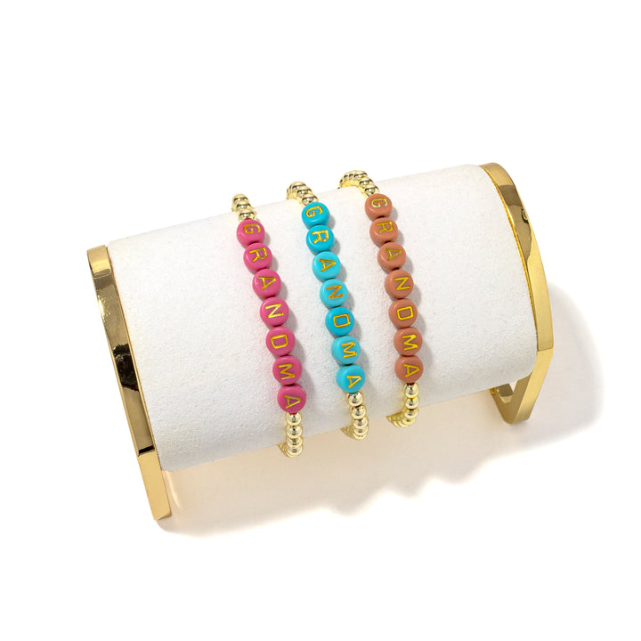Grandma Custom Bracelet-J