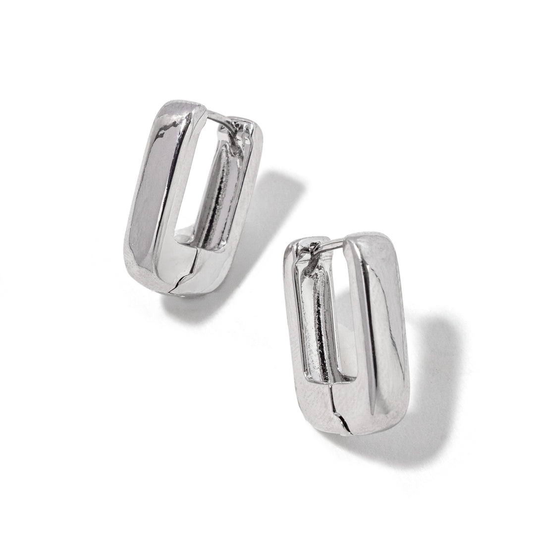 Mini Block Earring