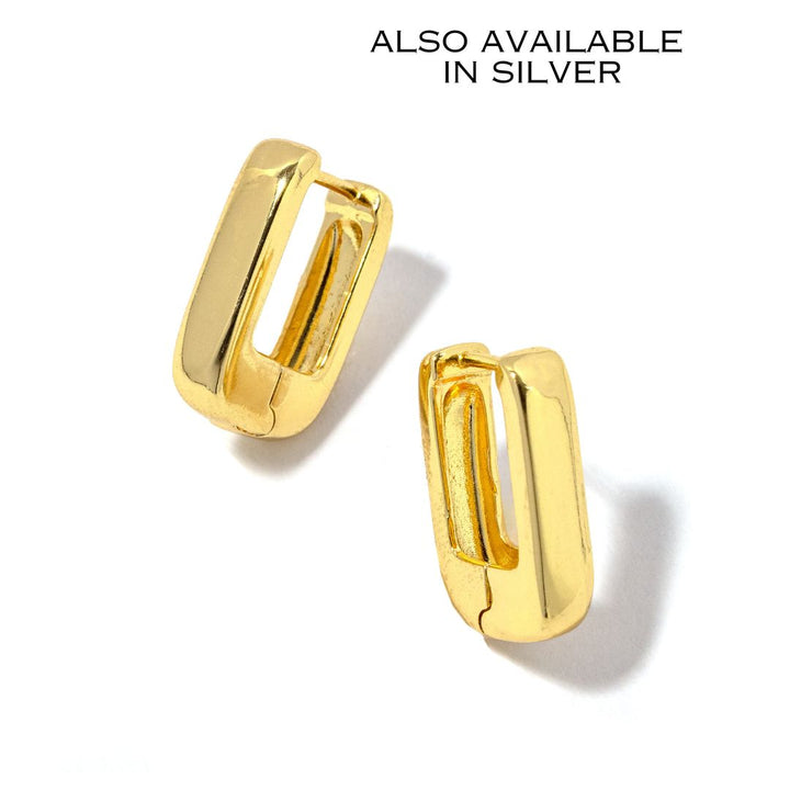 Mini Block Earring