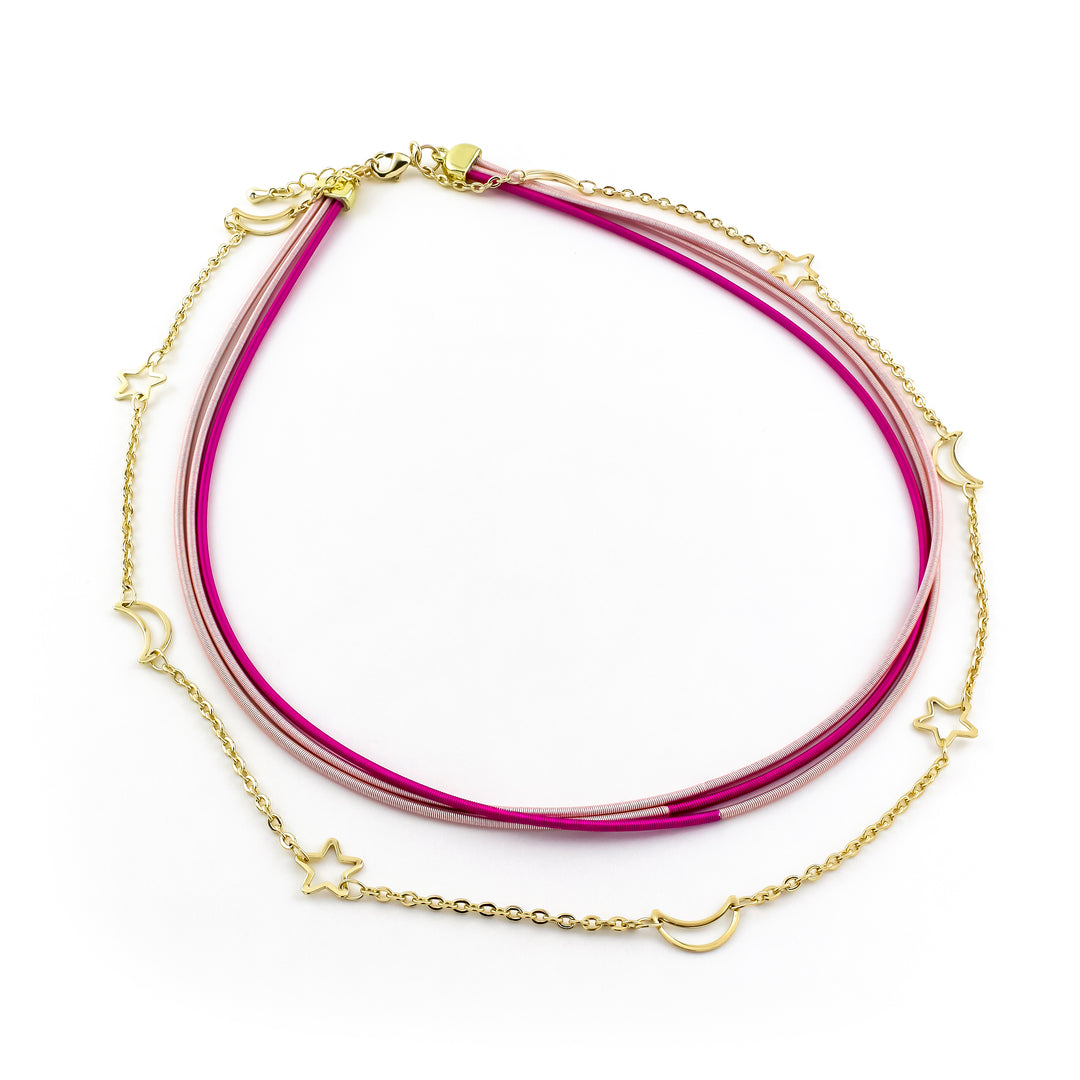 Moon & Stars Necklace
