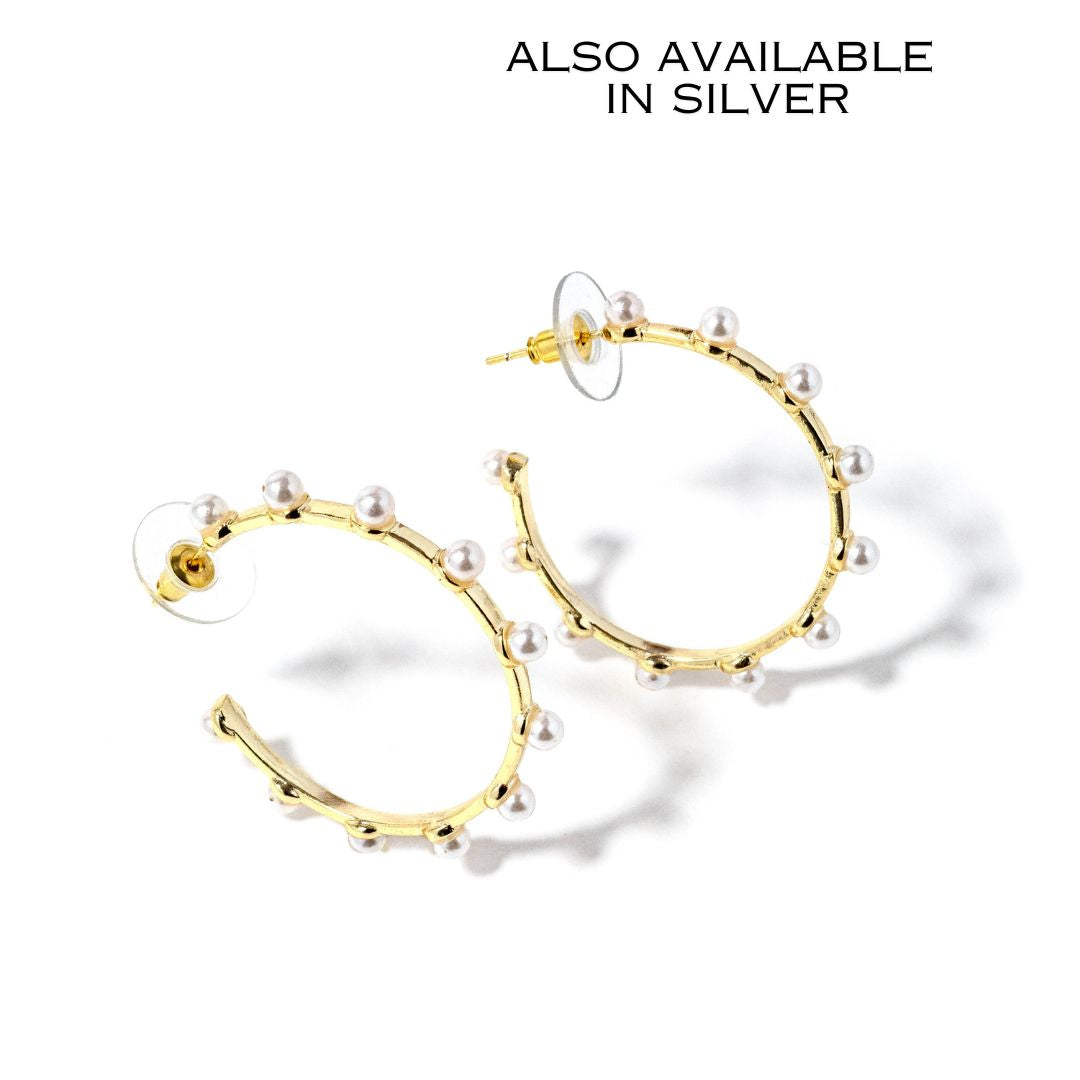 Paris Pearl Earrings