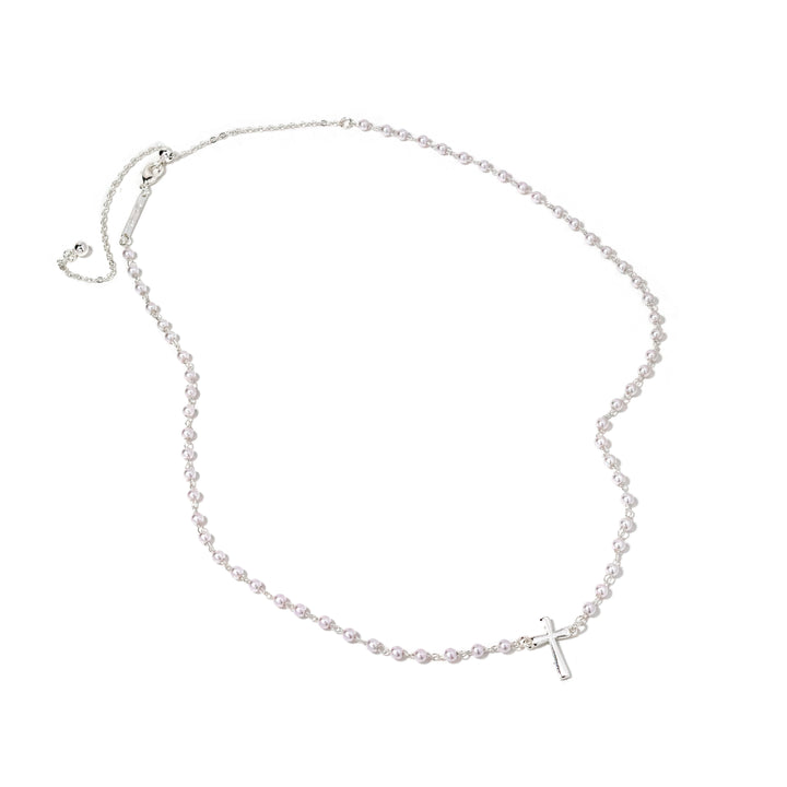 Pearl Cross Necklace