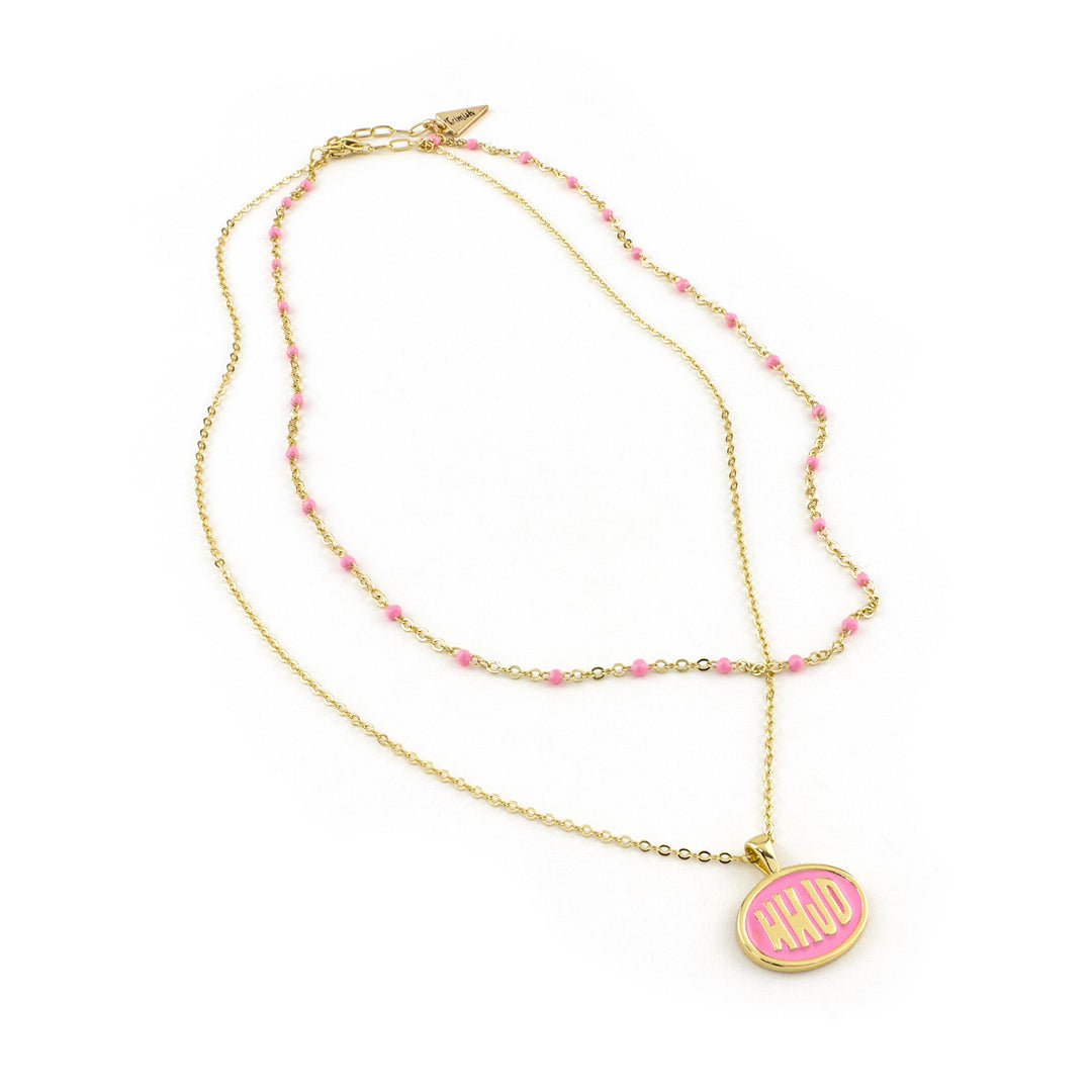 Pink Faith Necklace