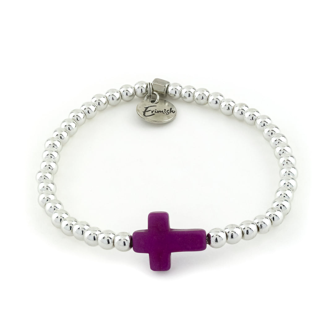 Cross Single Gold/Purple