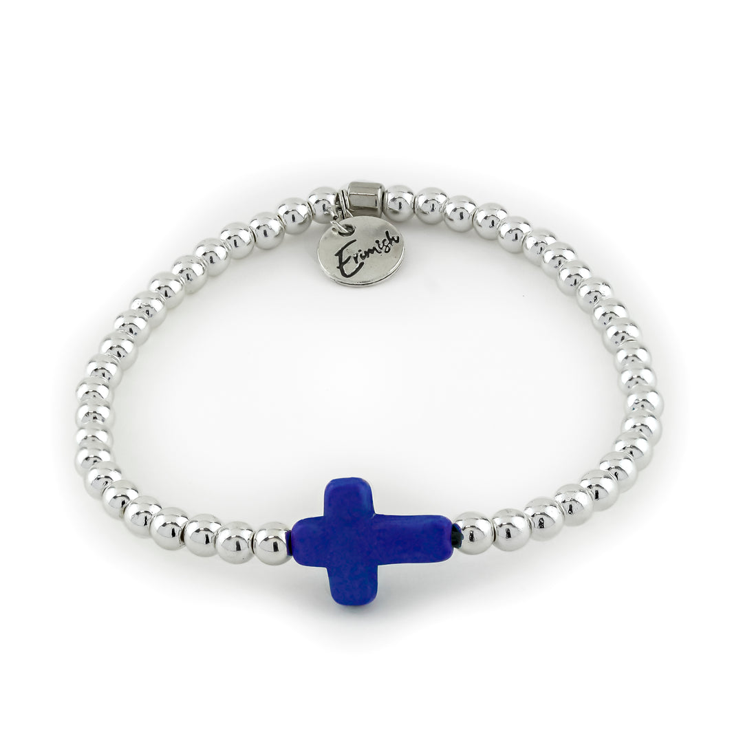 Cross Single Gold/Blue