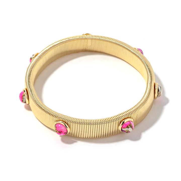 Snake Cuff Pink