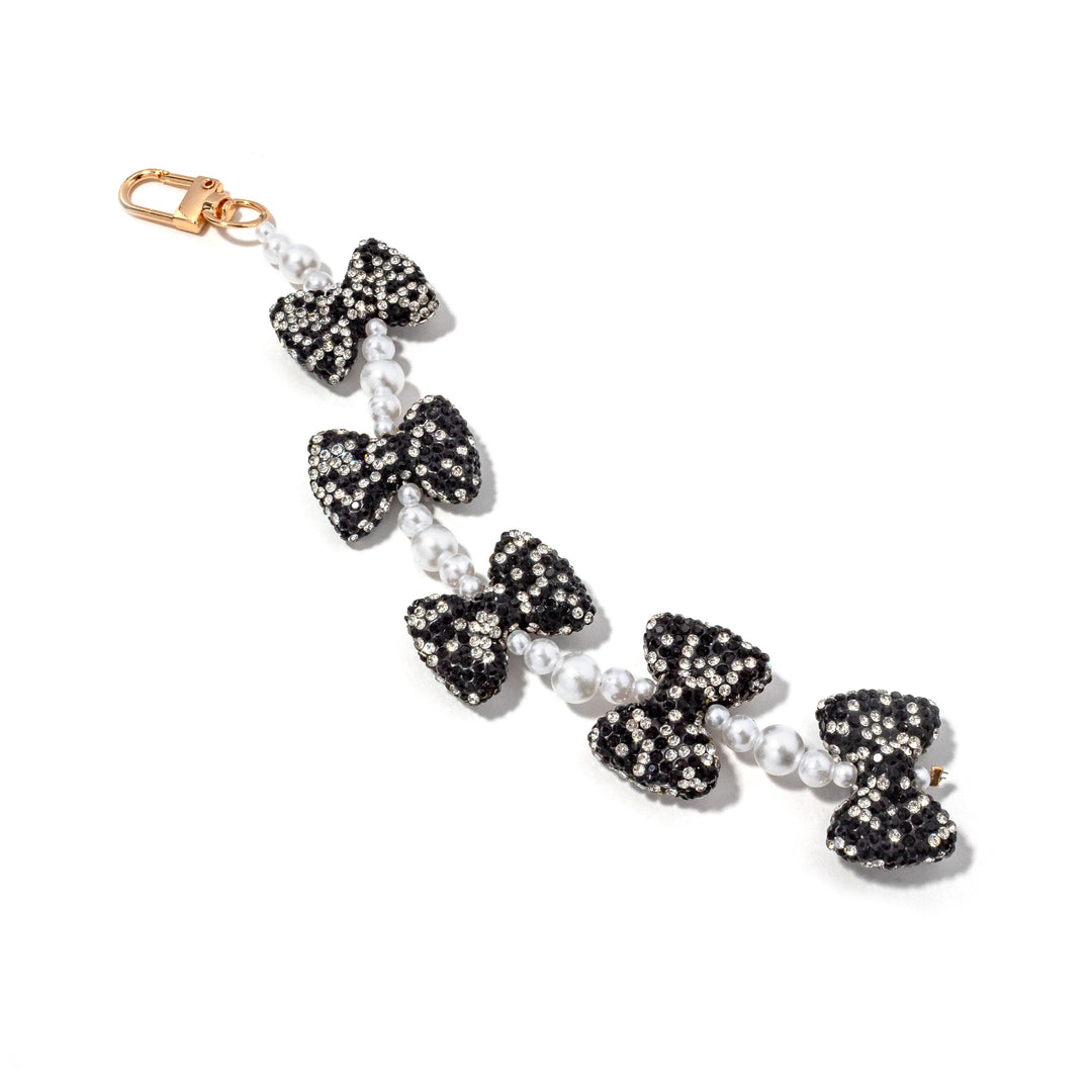 Bag Charm Sparkle Bow