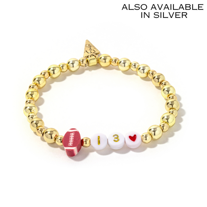 Custom Sporty Number Bracelet