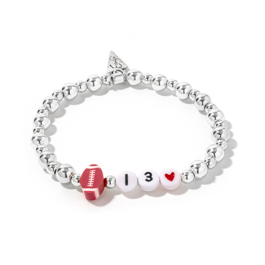 Custom Sporty Number Bracelet