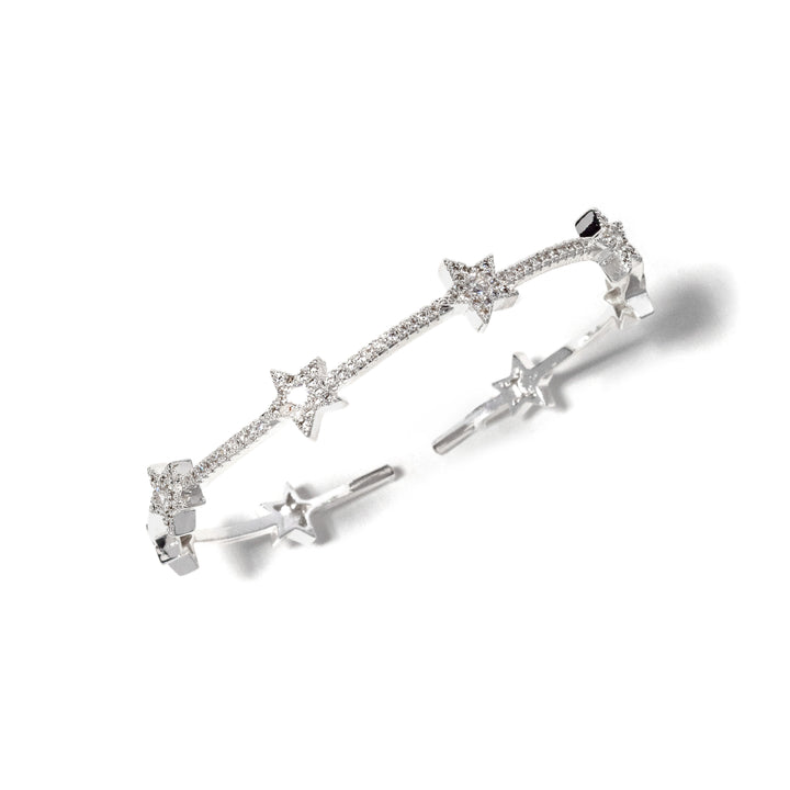 Starburst Bangle Bracelet Gold