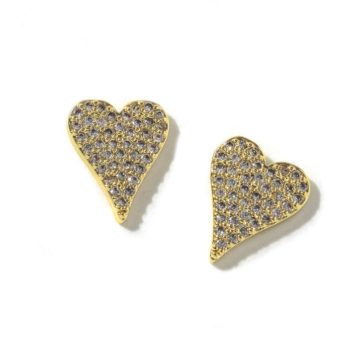 Heart Stud Earrings