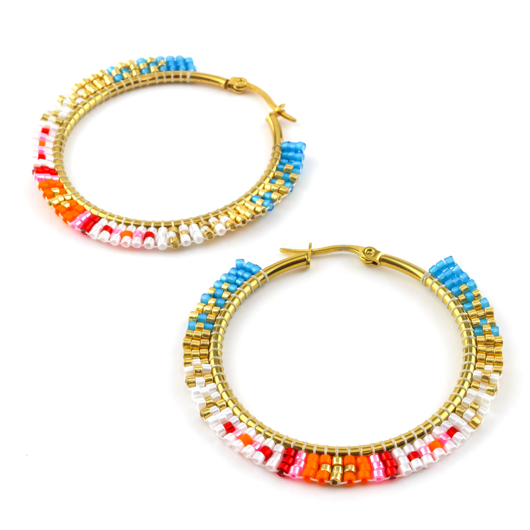 Sunburst Earring Multi