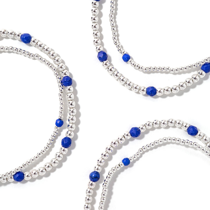 Tatum Starter Stack Blue/Silver