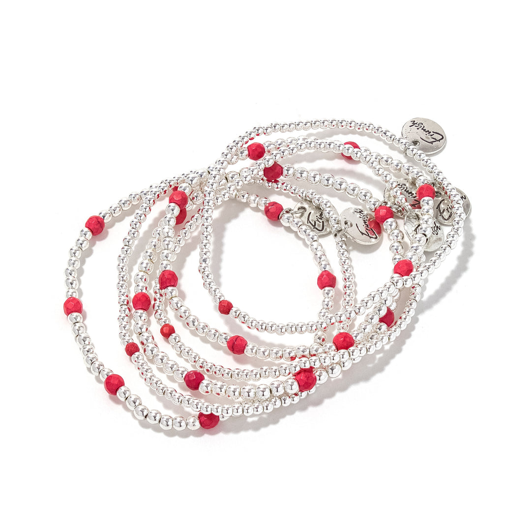 Tatum Starter Stack Red/Silver