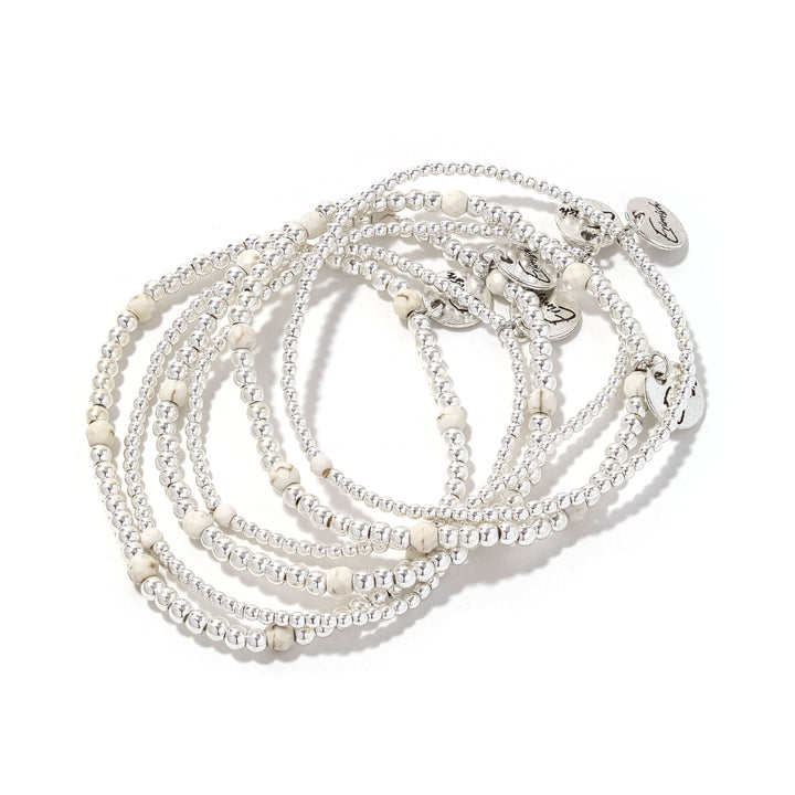Tatum Starter Stack White/Silver