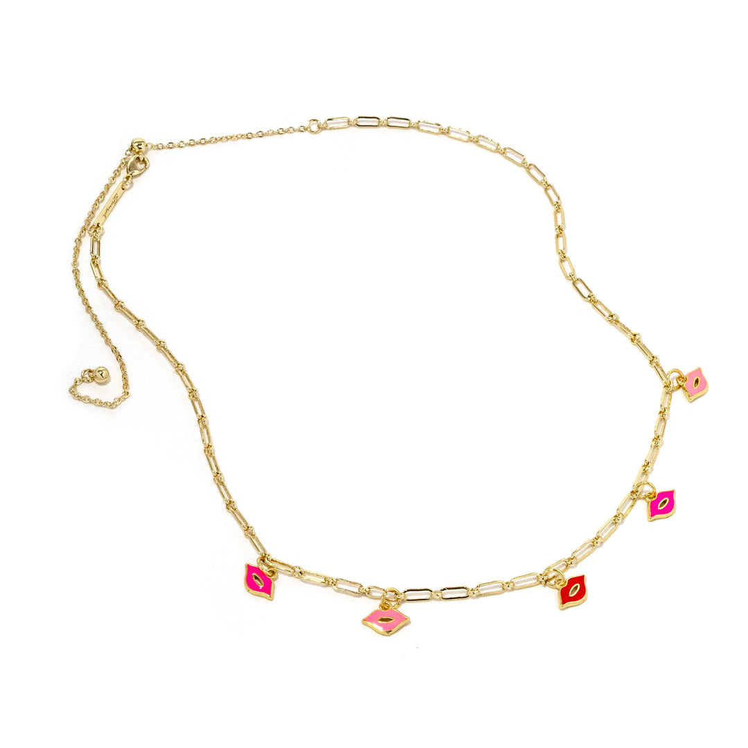 This Kiss Necklace