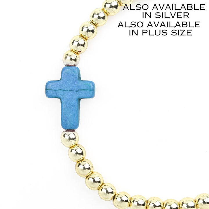 Cross Single Turq