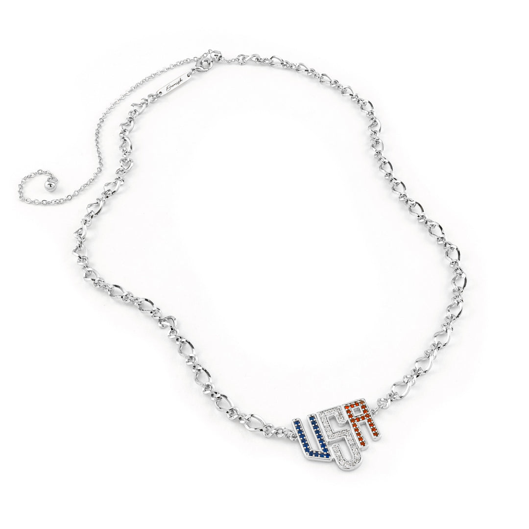 USA Necklace Gold